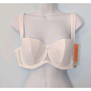 Rosme Padded Underwire Bra 44B White NEW Item 860218-001